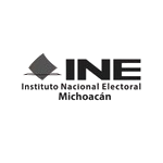Logo_INE_Michocán_gris